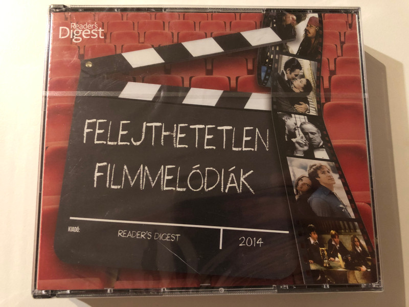 Felejthetetlen Filmmelodiak / Reader's Digest 5x Audio CD 2014 / FFM1