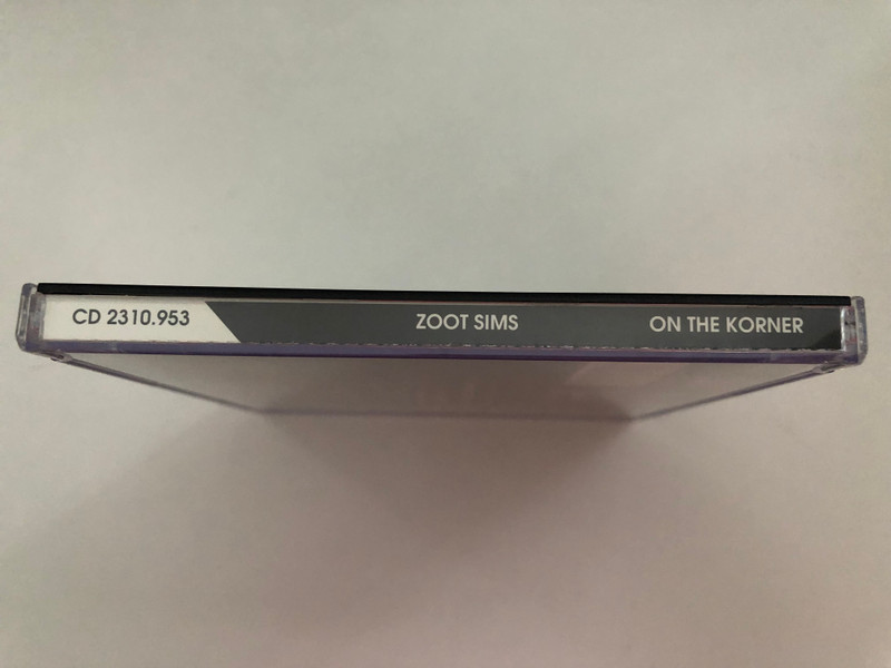 Zoot Sims – On The Korner / Pablo Records Audio CD Stereo / CD-2310-95