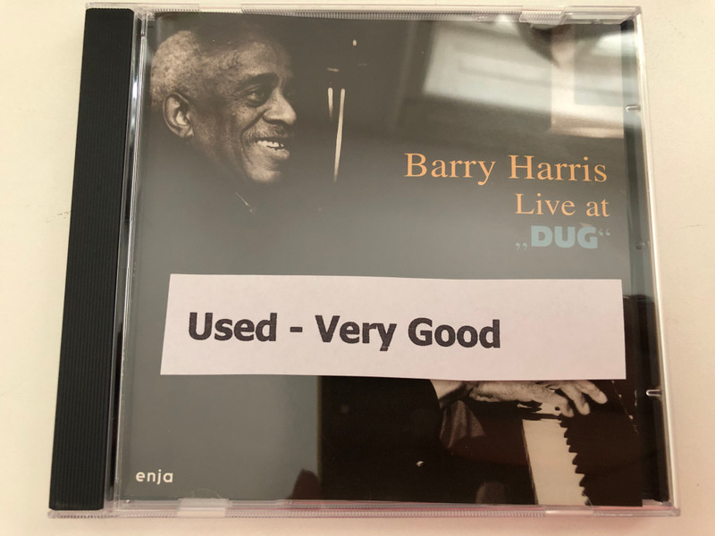 Barry Harris – Live At "Dug " / Enja Records Audio CD 1996 / CD 9097-2