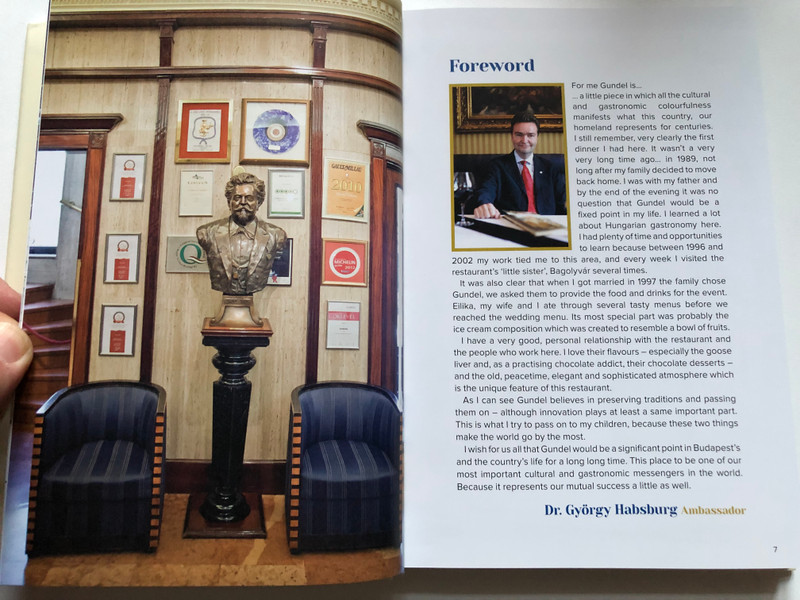 Gundel Cookbook - Classic Recipes and Modern Day Dishes  Kossuth Publishing  Hardcover (9789630976473)