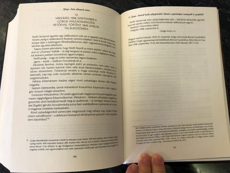 Görgei Artúr válogatott írásai  Értekezések, vitairatok, cikkek, interjúk 1848 - 1915  Hardcover  Zrínyi Kiadó (97896332773-48)