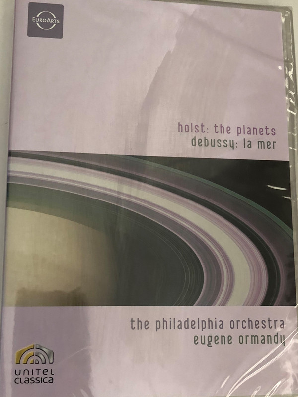 Holst: The Planets / Debussy: La Mer / The Philadelphia Orchestra / The Mendelssohn Club of Philadelphia (Choir) / Eugene Ormandy / Unitel Classica / Recorded at the Academy of Music, Philadelphia / DVD (880242722883)