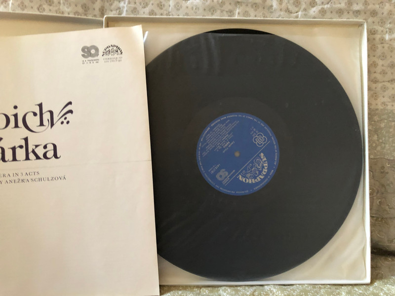 Fibich: Šárka (Opera in 3 Acts) -Děpoltová, Přibyl, Randová, Zítek, Brno State Philharmonic Orchestra, Jan Štych / Supraphon 3x LP, Box Set, Stereo / 1416 2781/3