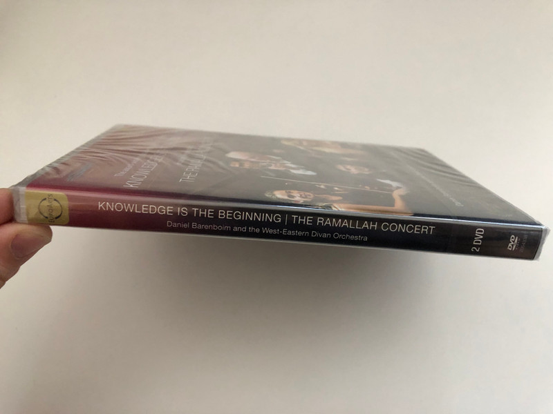 Knowledge Is the Beginning & Ramallah Concert 2 DVD Set  BONUS 63-minutes conversation between Edward Said and Daniel Barenboim  West-Eatern Divan Orchestra  DVD (880242543387)