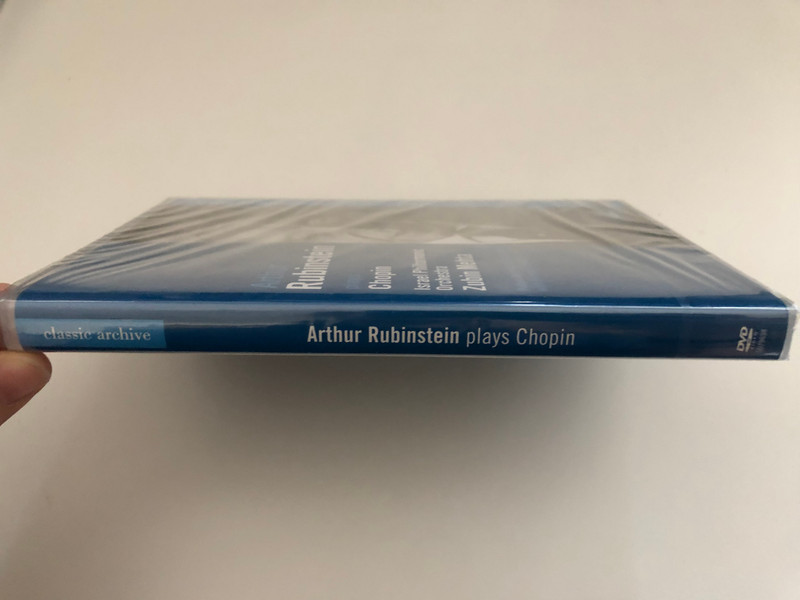 Rubinstein Plays Chopin  Israel Philharmonic Orchestra  Zubin Mehta  Arthur Rubinstein in Conversation with Bernard Levin  Produced by Pierre-Martin Juban  DVD (880242796387)
