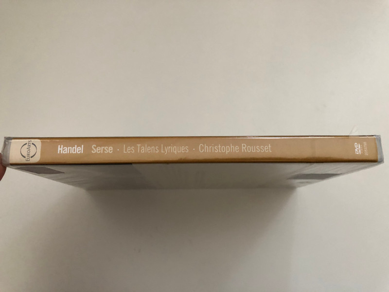 Handel - Serse  Rasmussen, Piau, Bayrakdarian, Bardon, Hallenberg, Peirone, Lippi, Rousset, Les Talens Lyriques, Dresden Opera  Directed for stage by Michael Hampe  Chorus Master Klaus Thielitz  DVD (880242537980)