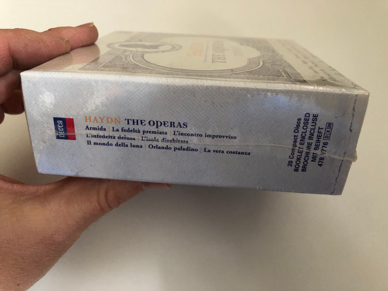 Haydn: The Operas - Dorati, Alva, Ameling, Auger, Bruson, Cotrubas, Donath, Mathis, Hendricks, Norman, Ramey, Rolfe Johnson, Von Stade / Decca 20x Audio CD, Box Set 2009 / 478 1776