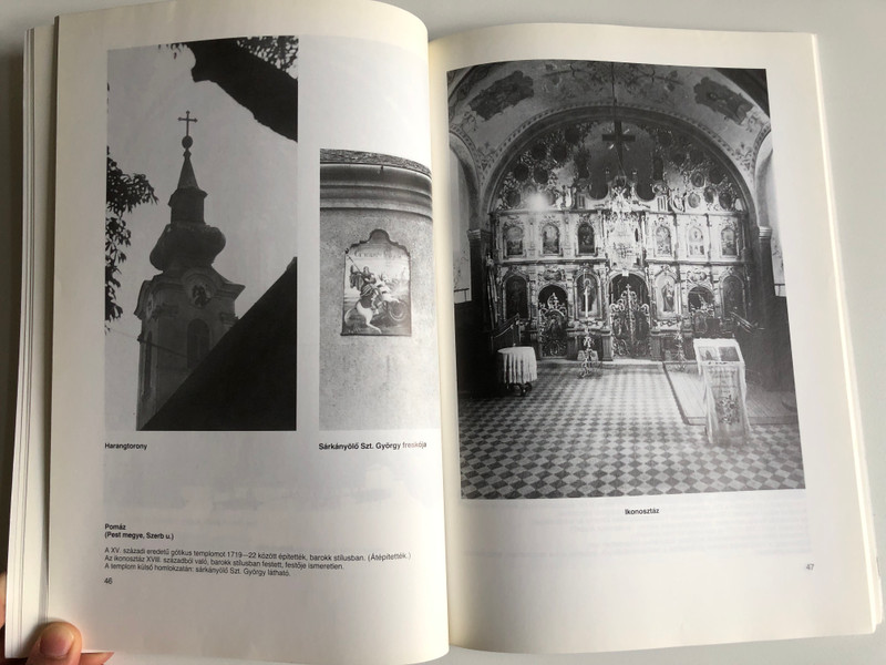 MAGYARORSZÁGI ORTHODOX TEMPLOMOK, IKONOSZTÁZOK  VÁLOGATÁS  Paperback
