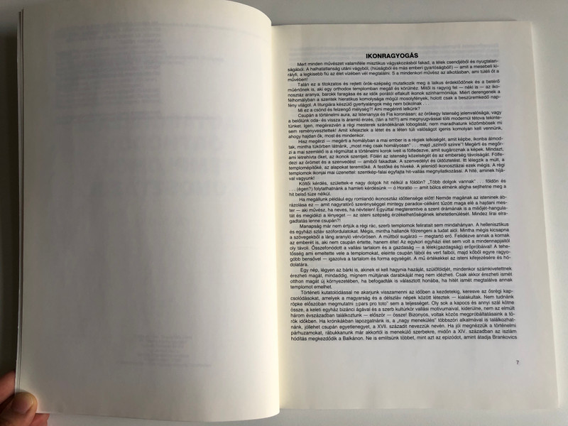 MAGYARORSZÁGI ORTHODOX TEMPLOMOK, IKONOSZTÁZOK  VÁLOGATÁS  Paperback