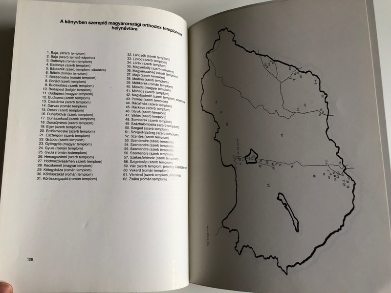 MAGYARORSZÁGI ORTHODOX TEMPLOMOK, IKONOSZTÁZOK  VÁLOGATÁS  Paperback