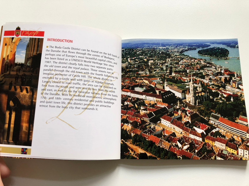 BUDA CASTLE BUDAPEST  Tourist guide with map and photo gallery  KIADVÁNYOKKAISER PUBLICATIONS  Paperback (9789638896810)