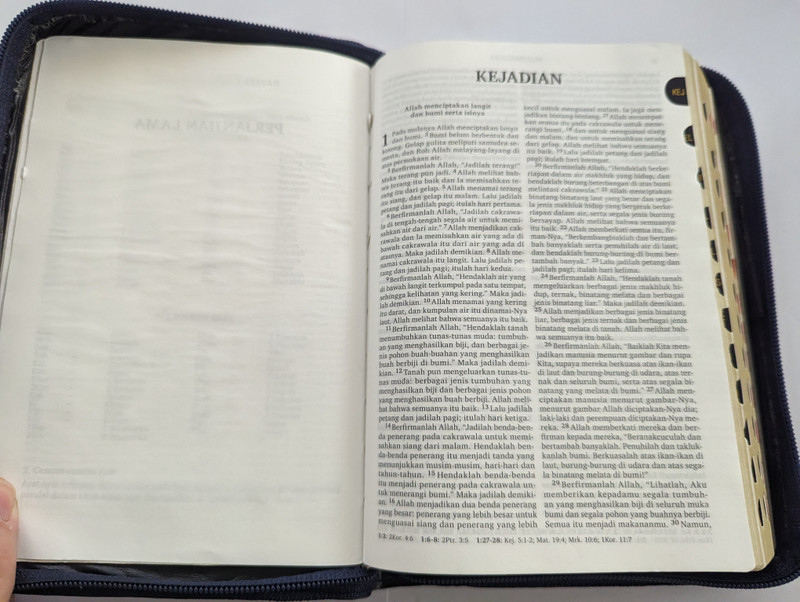 Indonesian Bible with Church Hymnal  ALKITAB - DENGAN KIDUNG JEMAAT  LEMBAGA ALKITAB INDONESIA JAKARTA  TB2 Standard Index Imitation Leather (9786022871965)