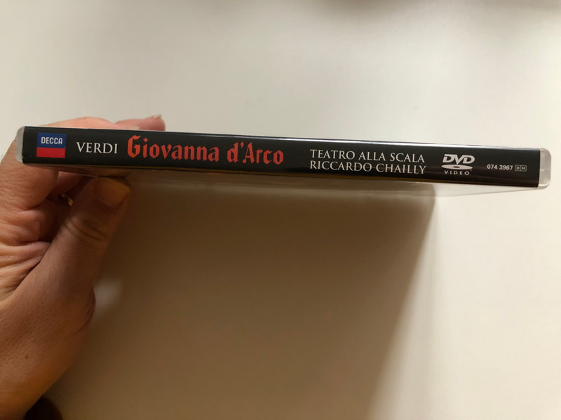 Giovanna D'arco / Coro У Orchestra del teatro alla Scala / Conductor: Riccardo Chailly / Anna Netrebko - Francesco Meli - Carlos Alvares / Produced by Moshe Leiser and Patrice Caurier / DVD (044007439678)