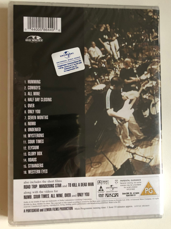 Portishead - Roseland New York / Includes short Films and Videos / A Portishead and Lemon Film Production / DVD (044005864496) 