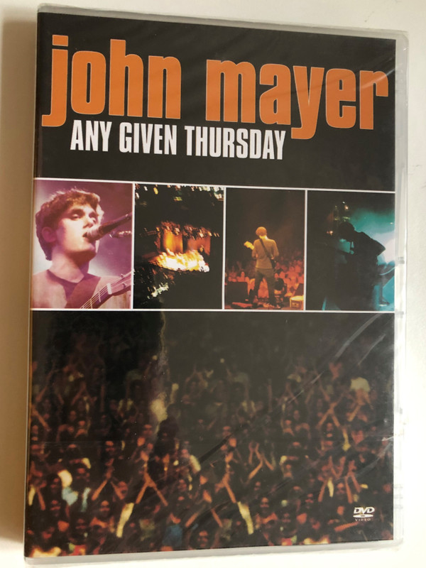 John Mayer - Any Given Thursday / Recorded live at the Oak Mountain Amphitheater, Birmingem, AL September 12, 2002 / Directed by Sam Erickson / Produced by Jesse Sheppard / DVD (5099720187691)