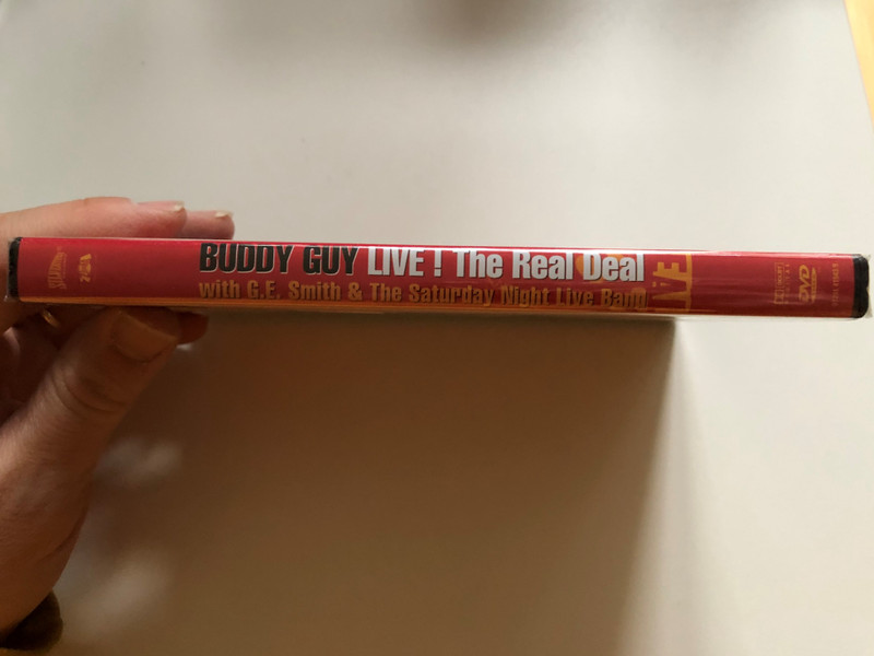 Buddy Guy Live: The Real Deal with G.E. Smith & The Saturday Night Live Band / Filmed on location at Buddy Guy's Legends in Chicago, IL by Meta Films / Directed by Josh Heydemann / Produced by Buddy Guy and Eddie Cramer / DVD (012414154392)