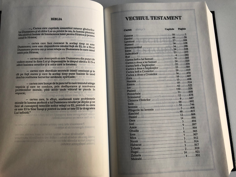 BIBLIA SAU SFINTA SCRIPTURĂ - VECHIUL ŞI NOUL TESTAMENT  BIBLES & PUBLICATIONS CHRÉTIENNES (30, rue Châteauvert F 26000 Valence) 2002  Hardcover