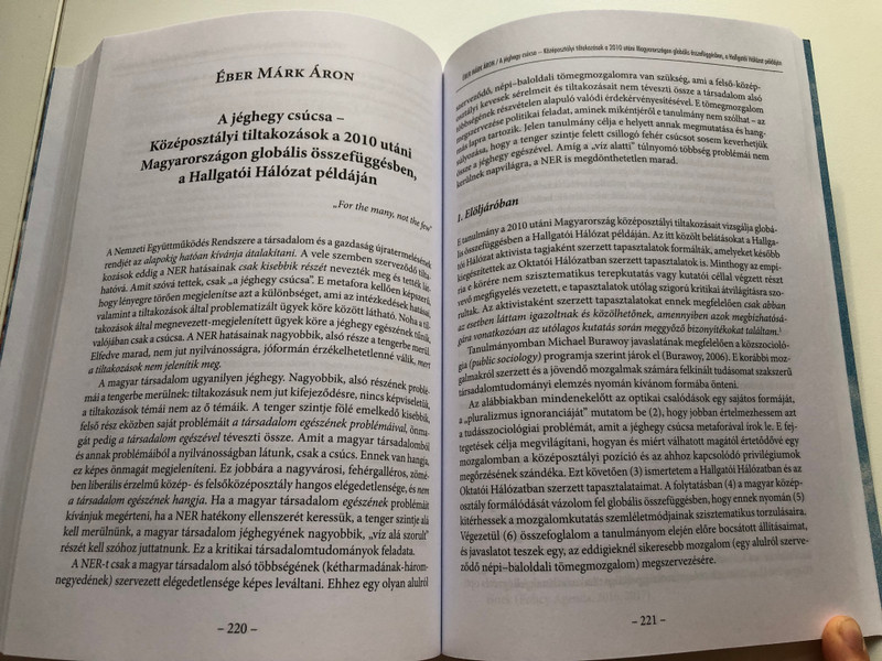 MOZGALMI TÁRSADALOM  Noran-Libro Kiadó 2018  Paperback (9786155761508)