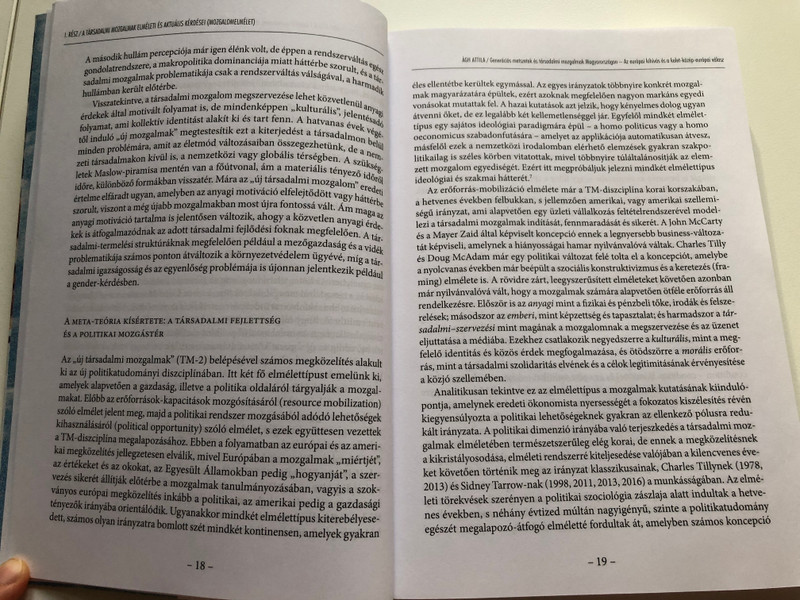 MOZGALMI TÁRSADALOM  Noran-Libro Kiadó 2018  Paperback (9786155761508)