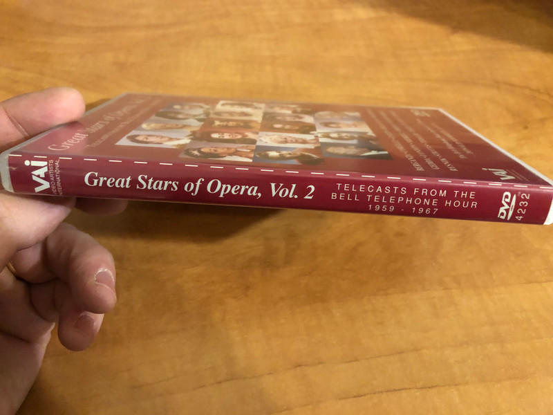 Great Stars of Opera, Vol. 2 - Telecasts from the Bell Telephone Hour 1959-1967  Anna Moffo, Birgit Nilsson  DVD Video (089948423294)