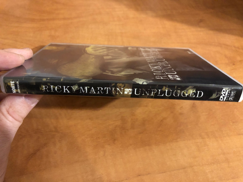 RICKY MARTIN - UNPLUGGED  MUSIC TELEVISION  DVD Video (886970261296)