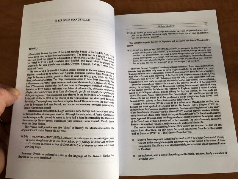 French Linguistic Influence in the Cotton Version of Mandeville's Travels / ÖRSI TIBOR / TINTA KÖNYVKIADÓ BUDAPEST, 2006 / Paperback (9789637094545)