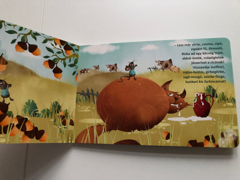 MESE AZ EGÉR FARKINCÁJÁRÓL  Székely népmeséből írta ROMHÁNYI JÓZSEF  SZABÓ-NYULÁSZ MELINDA illusztrációival  2021 MÓRA Kiado  Hardcover (9789634868224)