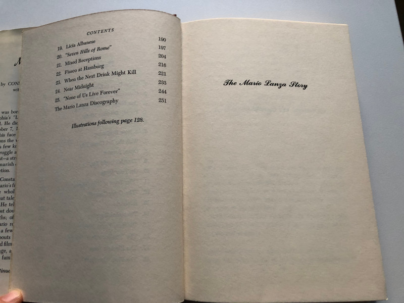 THE Mario Lanza STORY  CONSTANTINE CALLINICOS with RAY ROBINSON  Coward-McCann  Illustrated Hardcover (9781958425466)THE Mario Lanza STORY  CONSTANTINE CALLINICOS with RAY ROBINSON  Coward-McCann  Illustrated Hardcover (9781958425466)