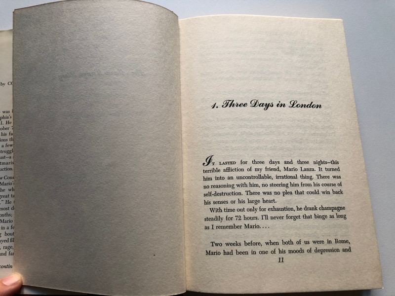 THE Mario Lanza STORY  CONSTANTINE CALLINICOS with RAY ROBINSON  Coward-McCann  Illustrated Hardcover (9781958425466)