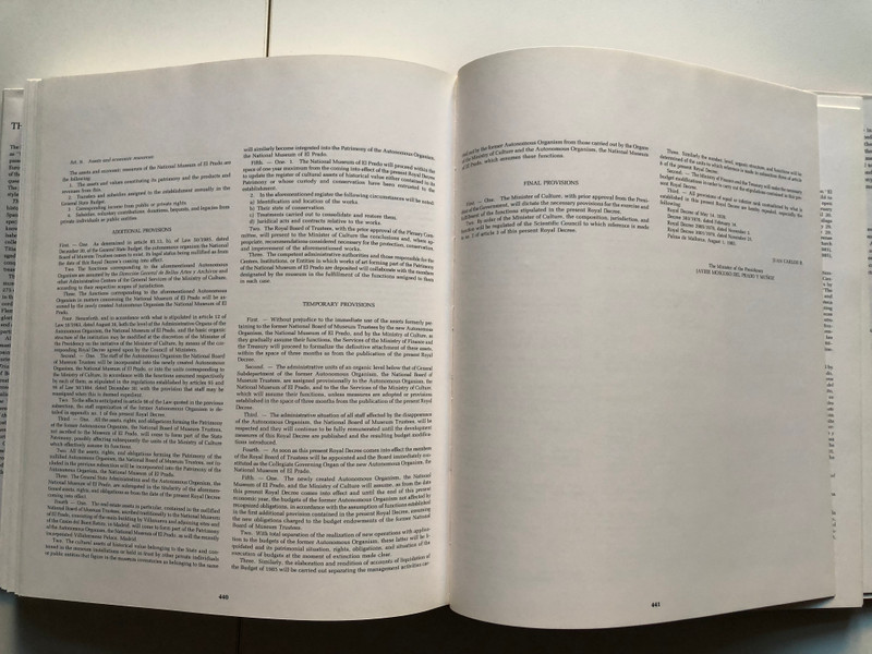 The Prado - Santiago Alcolea Blanch  Abradale Press, 1996  HARDCOVER (9789810981478)