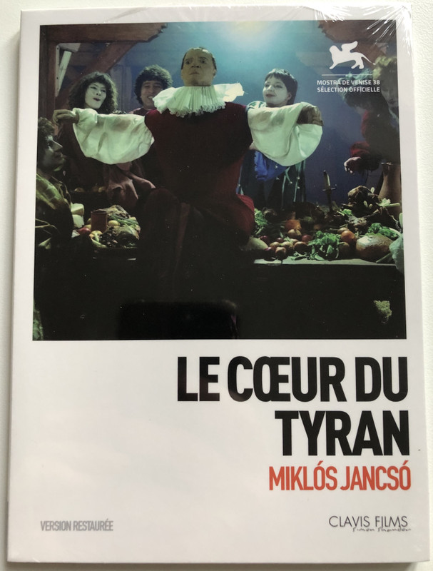 A Zsarnok Szive / LE CŒUR DU TYRAN - MIKLÓS JANCSÓ / VERSION RESTAUREE / CLAVIS FILMS / DVD Video / The Tyrant's Heart / Original title: A zsarnok szíve, avagy Boccaccio Magyarországon / 1981 / 1h 36m (3700246907251)
