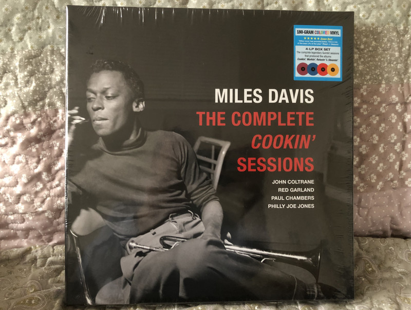 MILES DAVIS - THE COMPLETE COOKIN' SESSIONS  JOHN COLTRANE, RED GARLAND, PAUL CHAMBERS, PHILLY JOE JONES  Limited Edition Color vinyl, Box Set (8436559468527)