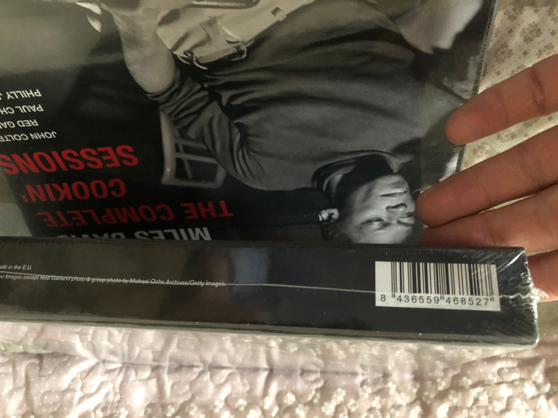 MILES DAVIS - THE COMPLETE COOKIN' SESSIONS  JOHN COLTRANE, RED GARLAND, PAUL CHAMBERS, PHILLY JOE JONES  Limited Edition Color vinyl, Box Set (8436559468527)