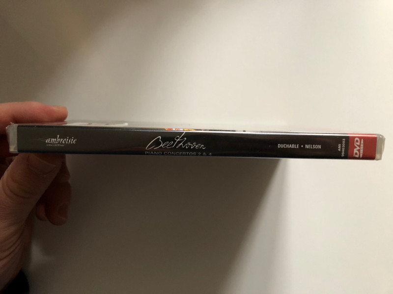 Beethoven - Piano Concertos Nos. 2 & 4  Nelson, Duchable  Versailles, Opéra Royal  MULTICHANNEL RECORDING SESSIONS IN NOVEMBER 2002  DVD Video (3660810010032)