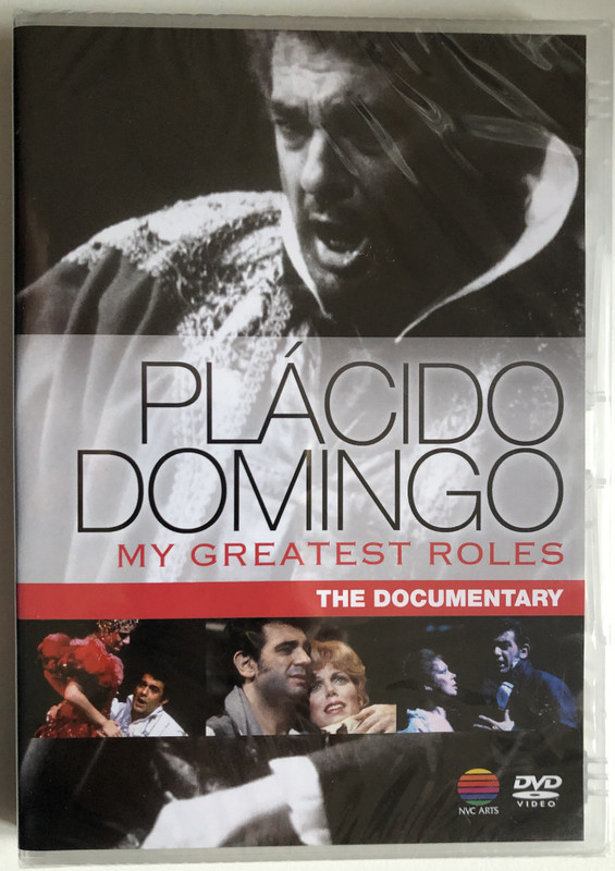 PLÁCIDO DOMINGO - MY GREATEST ROLES  THE DOCUMENTARY  Warner Music entertainment  NVC Arts  DVD Video (5051865628224) 