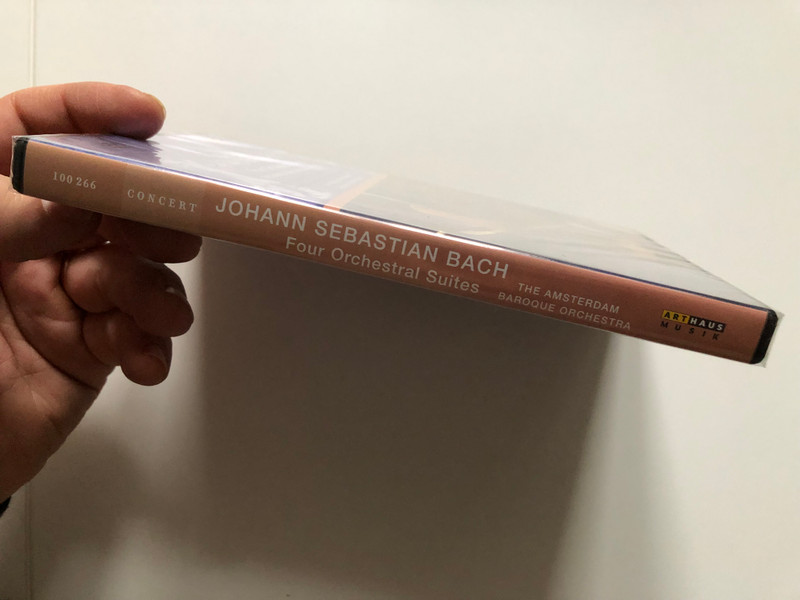 JOHANN SEBASTIAN Bach Four Orchestral Suites  THE AMSTERDAM BAROQUE ORCHESTRA  Conducted by TON KOOPMAN  Directed by REINIER HILHORST  ARTHAUS MUSIK  DVD Video (4006680102665)