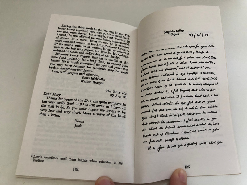 Letters to an American Lady by C. S. Lewis / Published by Pyramid Publications for Wm. B. Eerdmans Publishing Co. / This edition published September, 1971 / Reprinted 1998