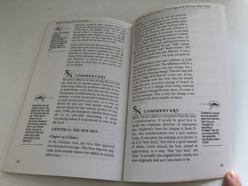C.S. Lewis's Mere Christianity: The Most Concise and Accurate Way to Grasp the Essentials (Shepherd's Notes) / Step-by-step overview of some of enduring measures of the Christian faith / LEHERDS NOTES Christian Classics (0805493476) 