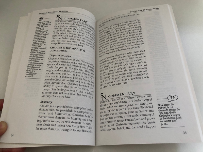 C.S. Lewis's Mere Christianity: The Most Concise and Accurate Way to Grasp the Essentials (Shepherd's Notes) / Step-by-step overview of some of enduring measures of the Christian faith / LEHERDS NOTES Christian Classics (0805493476) 