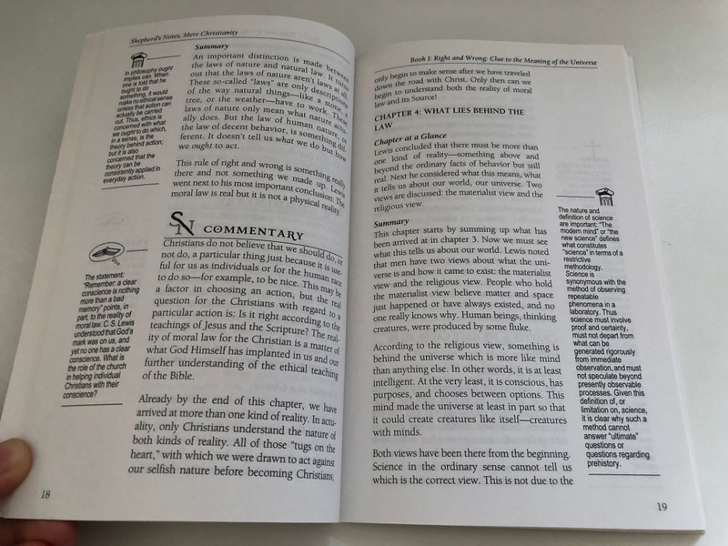 C.S. Lewis's Mere Christianity: The Most Concise and Accurate Way to Grasp the Essentials (Shepherd's Notes) / Step-by-step overview of some of enduring measures of the Christian faith / LEHERDS NOTES Christian Classics (0805493476) 