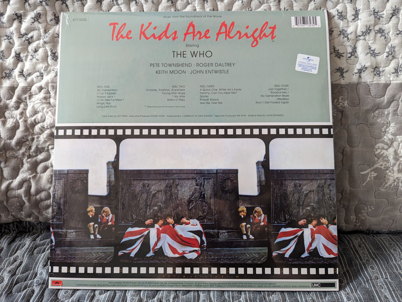 The Who – The Kids Are Alright / Legendary companion album to the band's film of the same name from 1979; ∙ Double LP on red and blue coloured heavyweight vinyl / Polydor 2x LP 2018 / 6713232 The Who – The Kids Are Alright / Legendary companion album to the band's film of the same name from 1979; ∙ Double LP on red and blue coloured heavyweight vinyl / Polydor 2x LP 2018 / 6713232