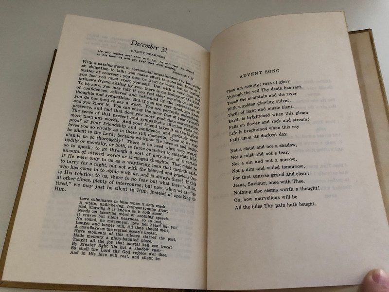 Opened Treasures by Frances Ridley Havergal / THE MEDITATIONS AND SONGS of Frances Ridley Havergal / FIRST EDITION, OCTOBER 1962 - SIXTH PRINTING, JUNE 1982
