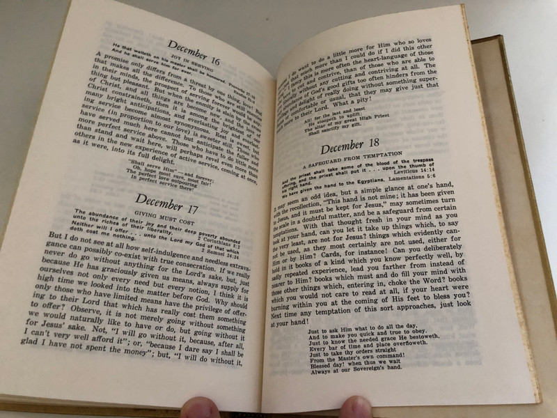 Opened Treasures by Frances Ridley Havergal / THE MEDITATIONS AND SONGS of Frances Ridley Havergal / FIRST EDITION, OCTOBER 1962 - SIXTH PRINTING, JUNE 1982