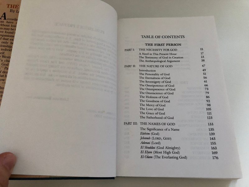 The Godhead: Devotional studies on the Three Persons of the Trinity by Lehman Strauss / A publication of Loizeaux Brothers, Inc. / Printed in the United States of America / Includes bibliographical references and index (0872138240)