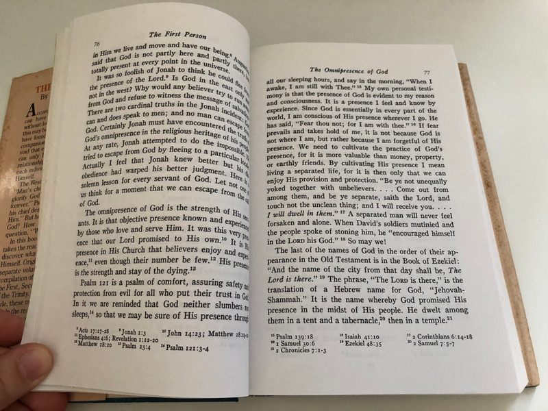 The Godhead: Devotional studies on the Three Persons of the Trinity by Lehman Strauss / A publication of Loizeaux Brothers, Inc. / Printed in the United States of America / Includes bibliographical references and index (0872138240)