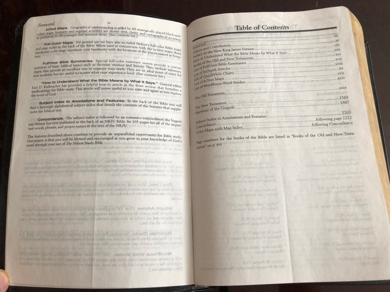 The Nelson Study Bible NKJV with Nelson's Complete Study / This study Bible is based on the best English translation for study purposes, the NKJV / Cross-References - Prophetic Stars - Annotations - InDepth Articles - QuickView Charts (0840715994)