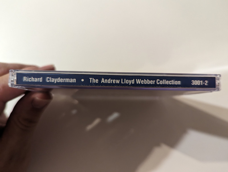 Richard Clayderman: Andrew Lloyd Webber Collection - Memory; Tell Me On Sunday; Love Changes Everything; Don't Cry For Me Argentina; I Don't Know How To Love Him / Go On Deluxe Audio CD 1995 / 3001-2
