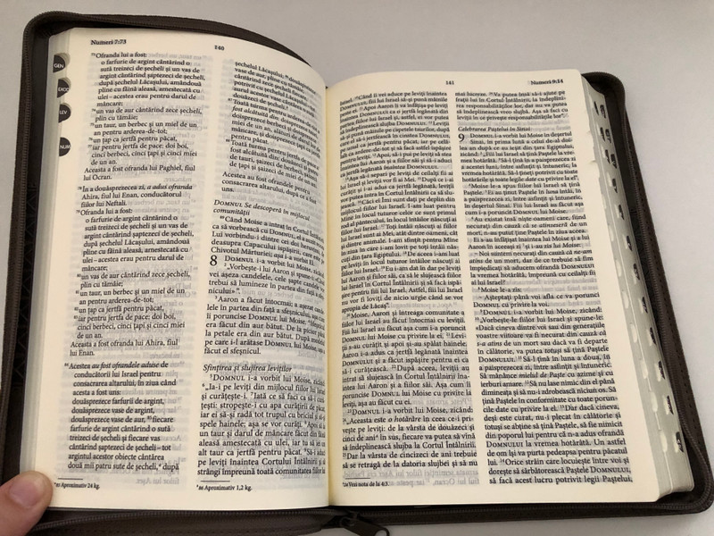 Biblia - The Bible, New Romanian Translation / The new revised translation in Romanian (NTR) / CIP description of the National Library of Romania / Published and distributed by Interconfessional Bible Society from Romania (9786068279800)