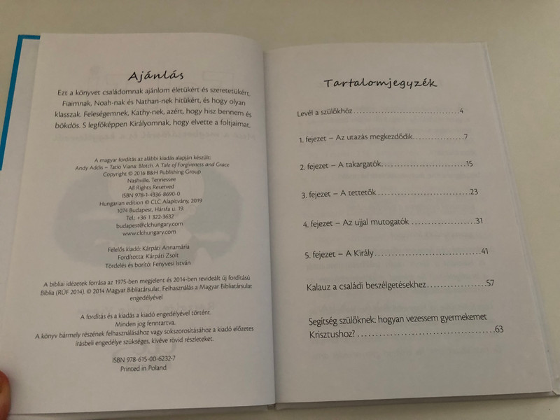 FOLTI Mese a megbocsátásról és a kegyelemről - FOLTI Tale of forgiveness and grace / Practical ideas to help parents playfully talk with their children / Help for parents: how to guide my child To Christ? / Author: Andy Addis (9786150062327)