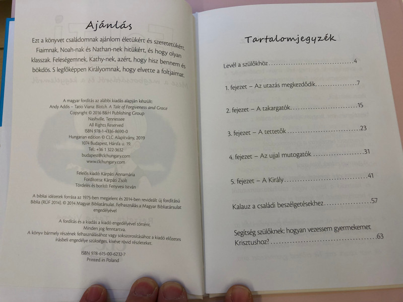 FOLTI Mese a megbocsátásról és a kegyelemről - FOLTI Tale of forgiveness and grace  Practical ideas to help parents playfully talk with their children  Help for parents how to guide my child To Christ  Author Andy Addis (9786150062327)